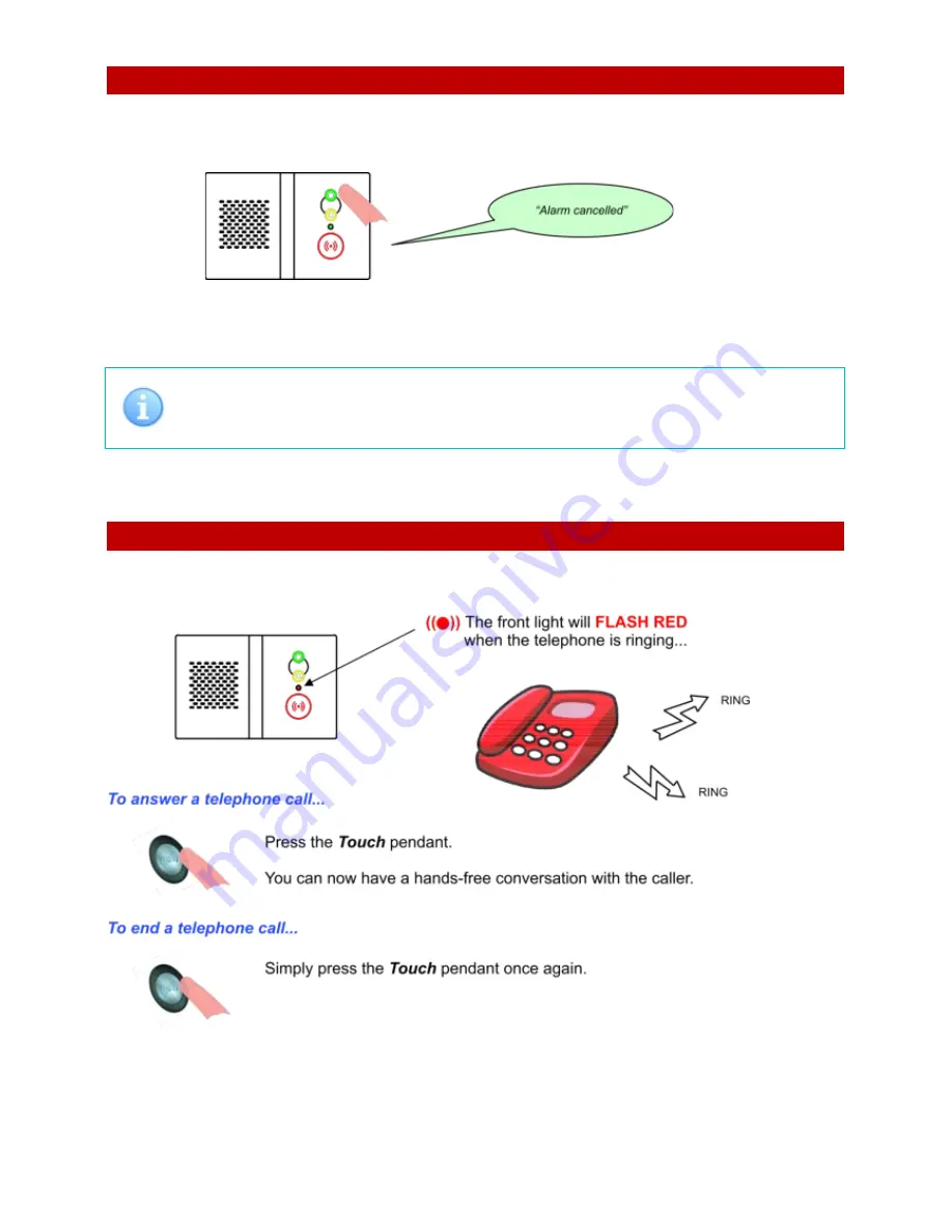 TeleCare24 TOUCH & REACH Скачать руководство пользователя страница 8