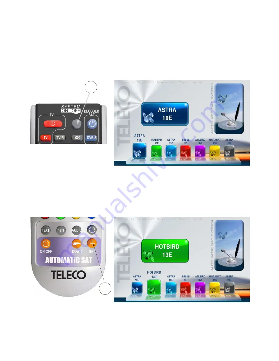 Teleco Flat Sat Elegance User Manual Download Page 9