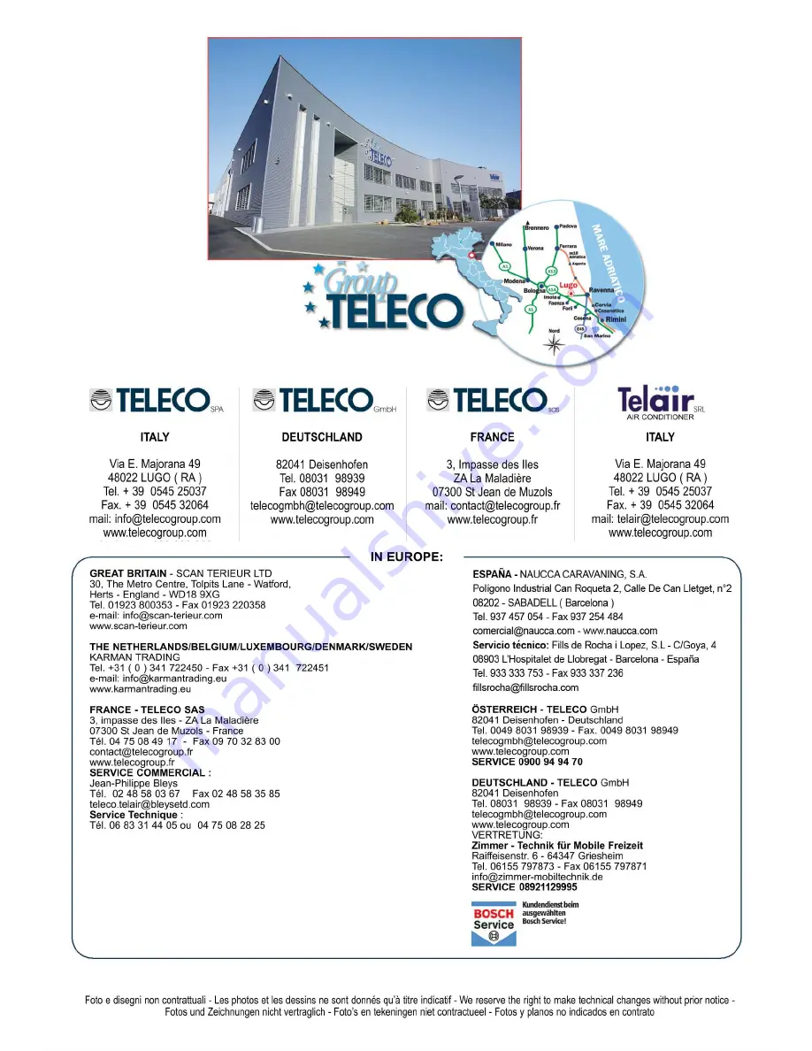 Teleco Flat Sat Elegance User Manual Download Page 36