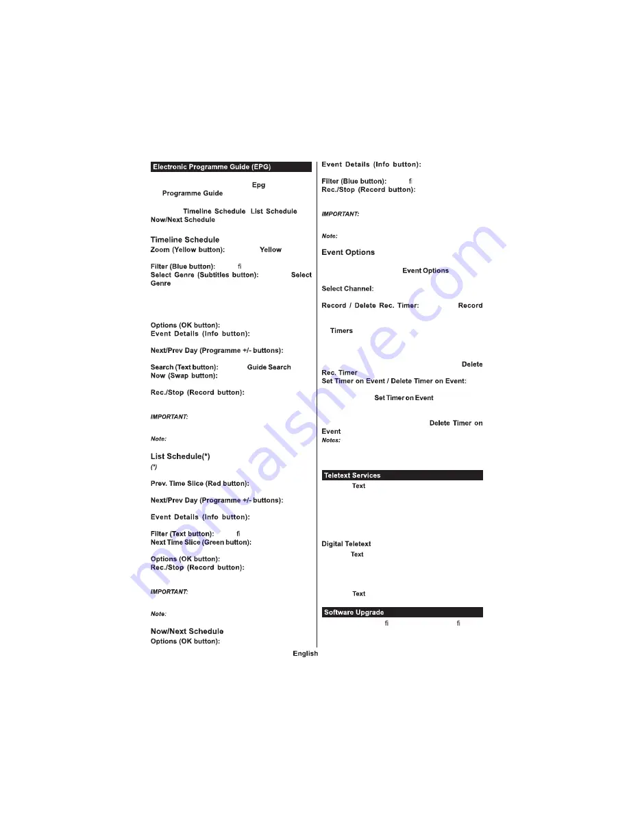 Teleco TSV20D Operating Instruction Download Page 17