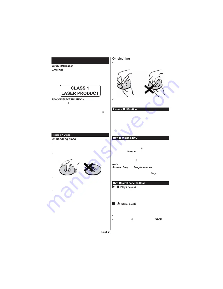 Teleco TSV20D Operating Instruction Download Page 30