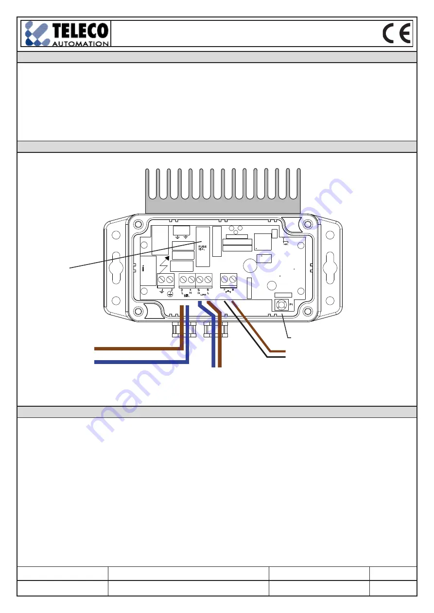 Teleco TVHET868A01 Manual Download Page 16