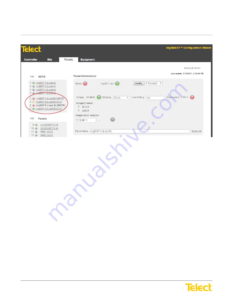 Telect nrgSMART Configuration Manual Download Page 37