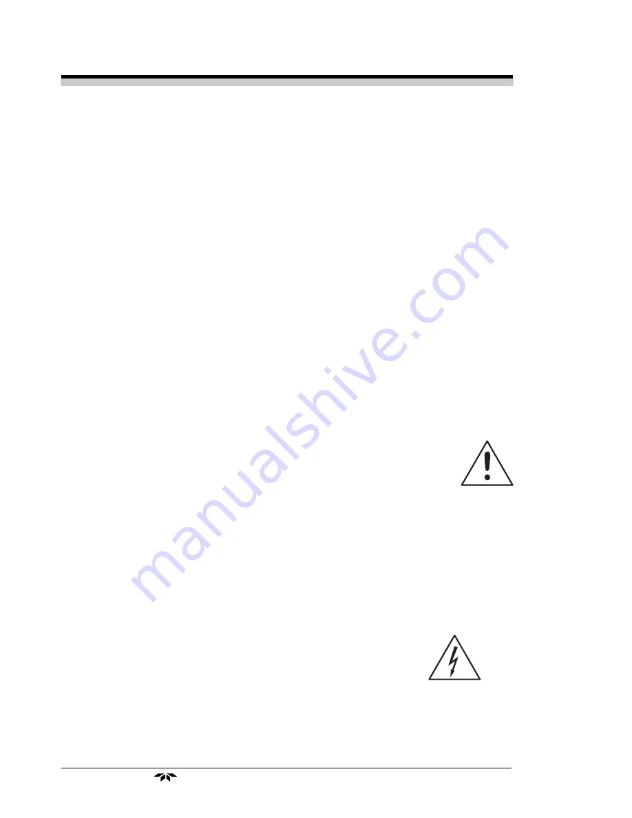 Teledyne Analytical Instruments 3000PA-EU Operating Instructions Manual Download Page 29