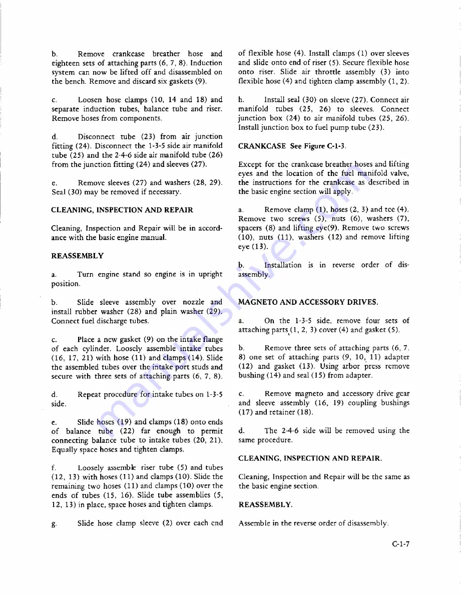 Teledyne Continental Motors GTSIO-520 Series Overhaul Manual Download Page 125