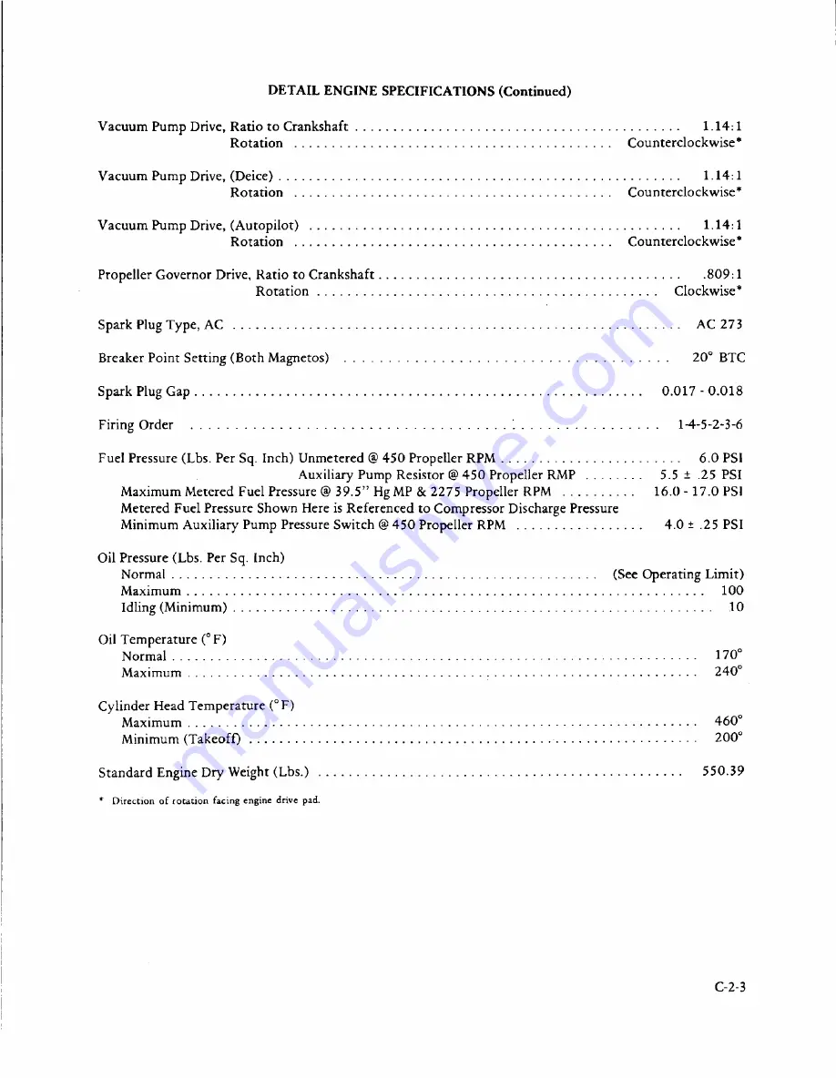 Teledyne Continental Motors GTSIO-520 Series Overhaul Manual Download Page 137