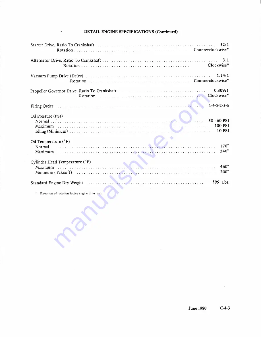 Teledyne Continental Motors GTSIO-520 Series Overhaul Manual Download Page 170