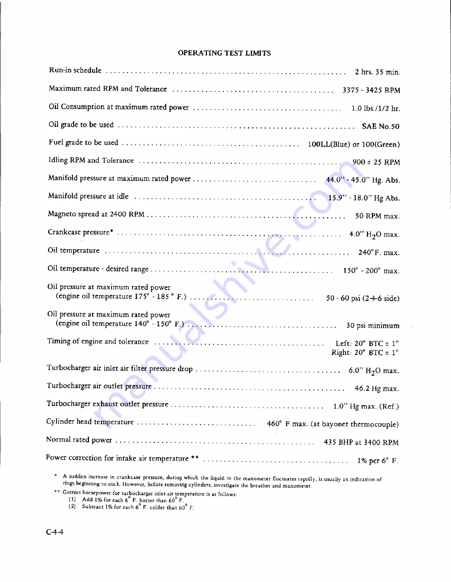 Teledyne Continental Motors GTSIO-520 Series Overhaul Manual Download Page 171