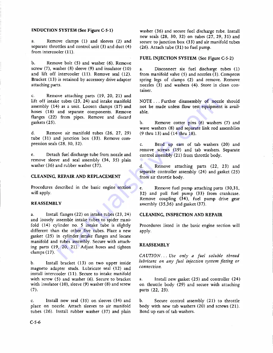 Teledyne Continental Motors GTSIO-520 Series Overhaul Manual Download Page 192