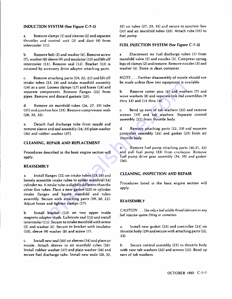 Teledyne Continental Motors GTSIO-520 Series Overhaul Manual Download Page 225