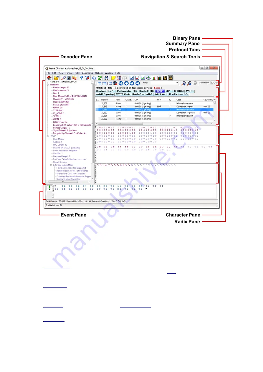 Teledyne Lecroy Frontline BPA 600 Hardware And Software User Manual Download Page 84