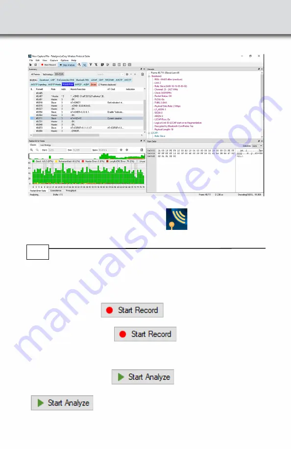 Teledyne Lecroy Frontline X240 Quick Start Manual Download Page 10