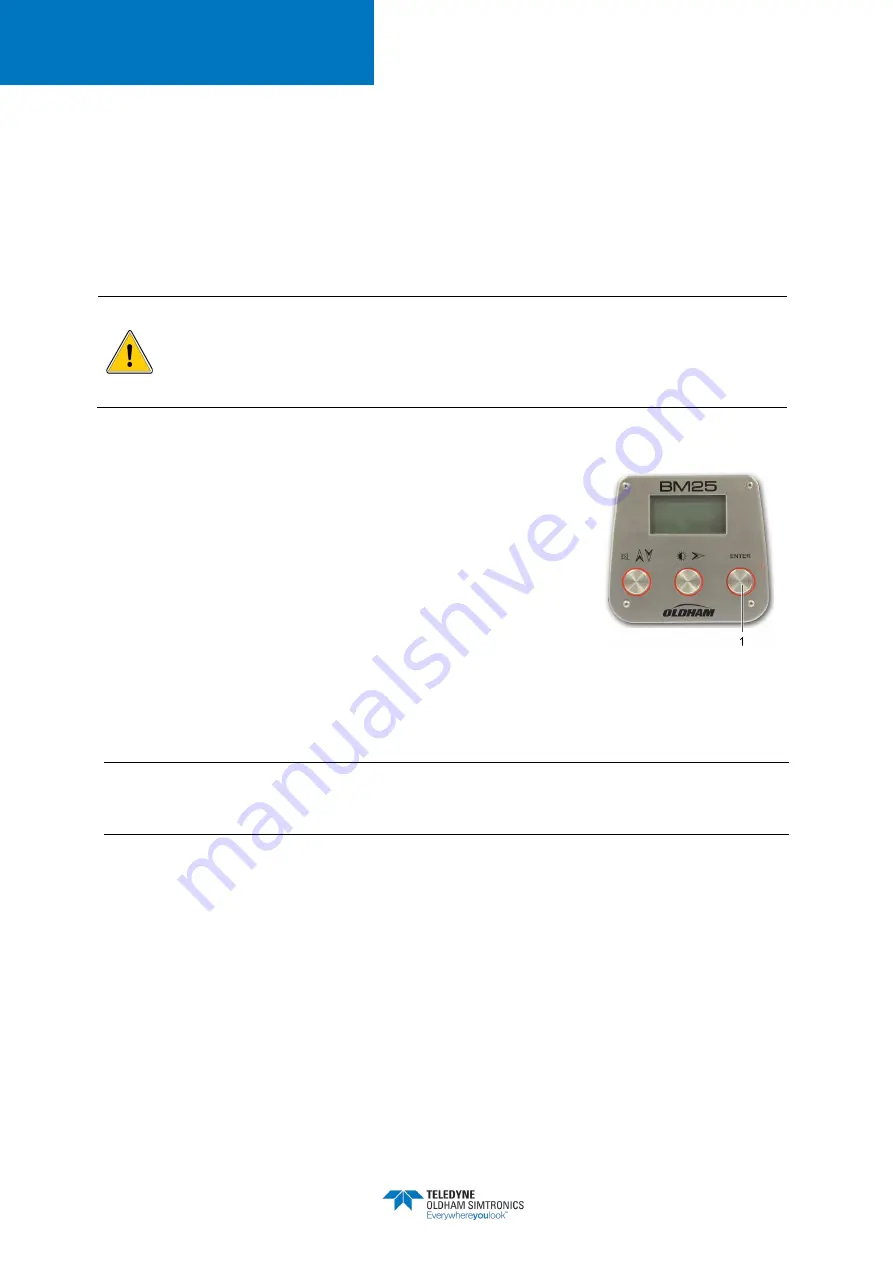 TELEDYNE OLDHAM SIMTRONICS Everywhereyoulook BM 25A User Manual Download Page 21