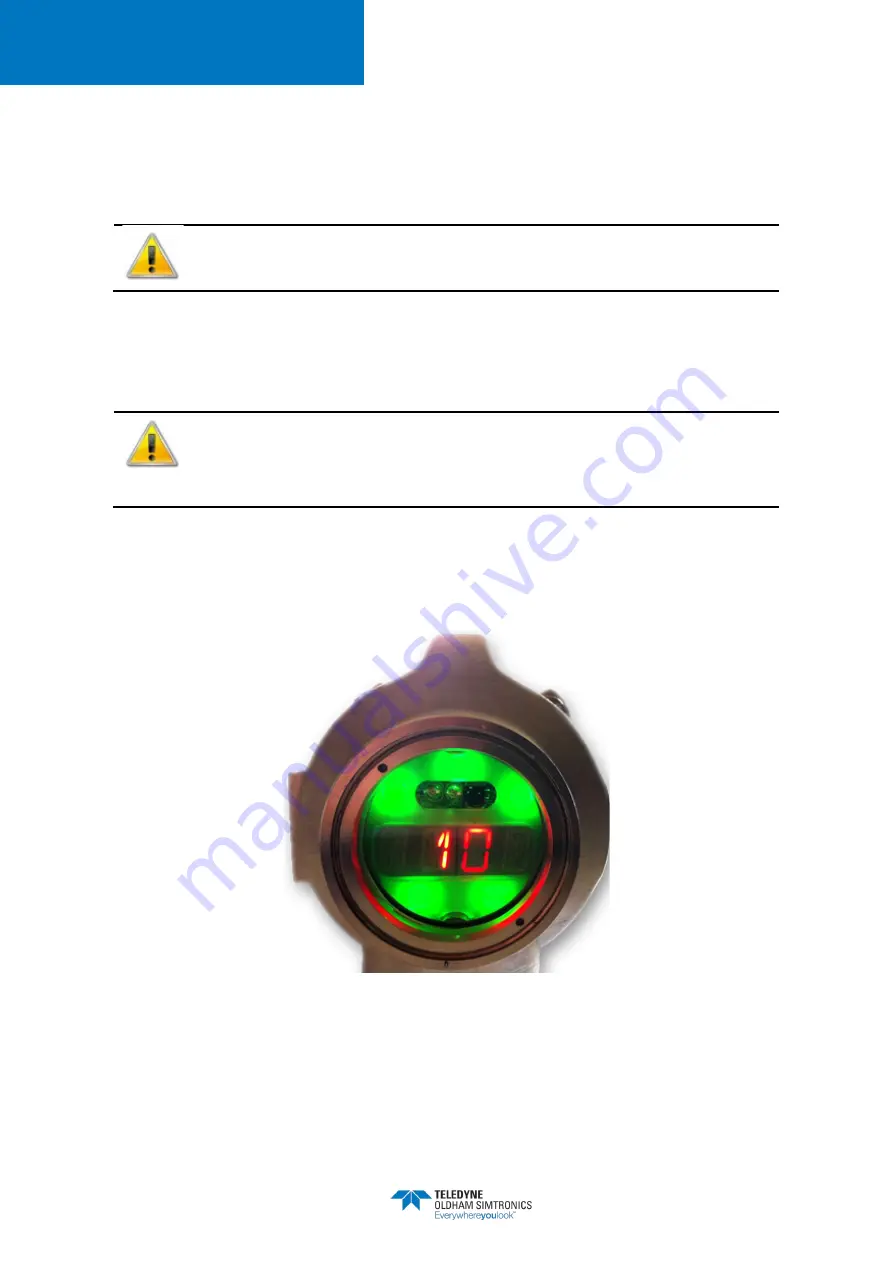 TELEDYNE OLDHAM SIMTRONICS Everywhereyoulook DG-TT7-S Operating Manual Download Page 23