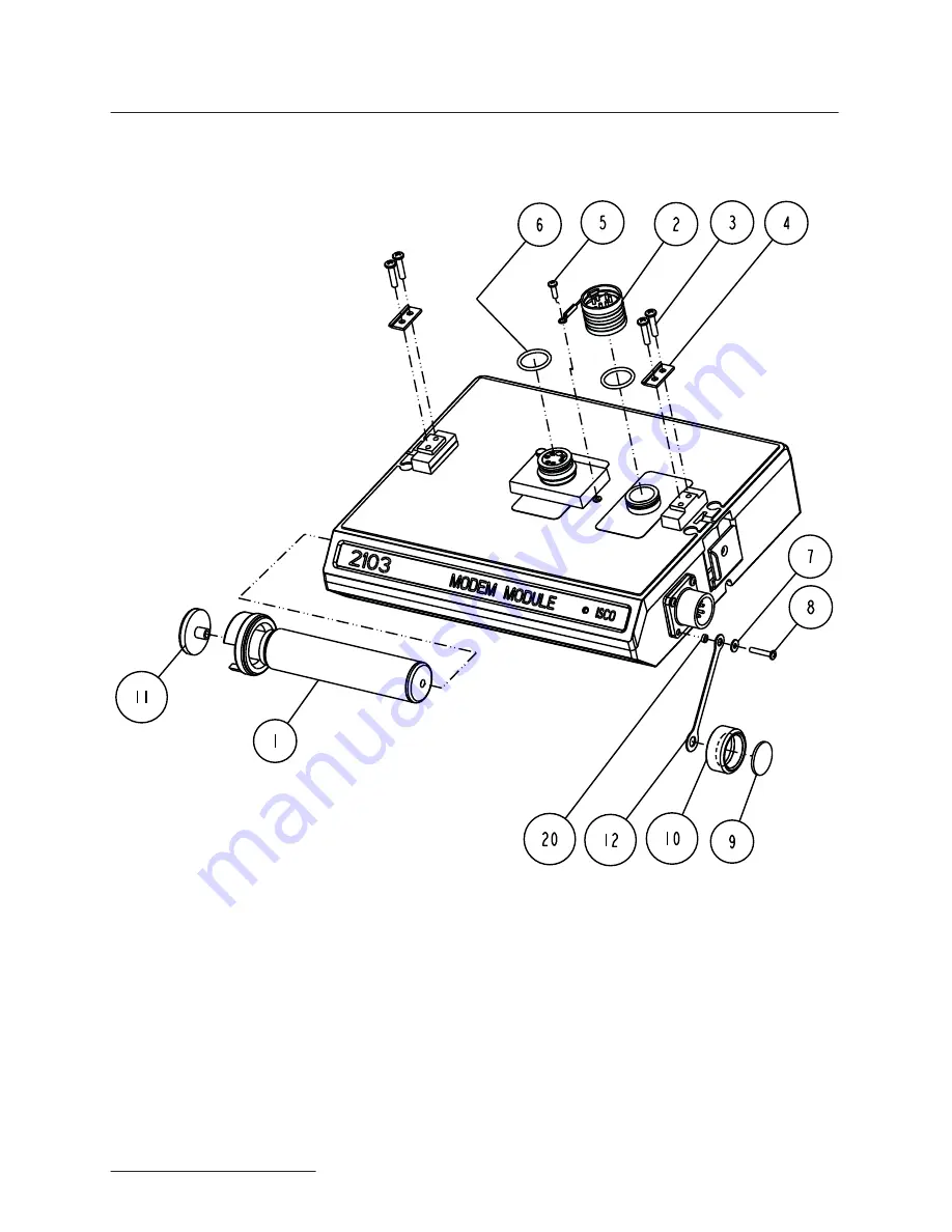 Teledyne 2103Ci Installation And Operation Manual Download Page 46