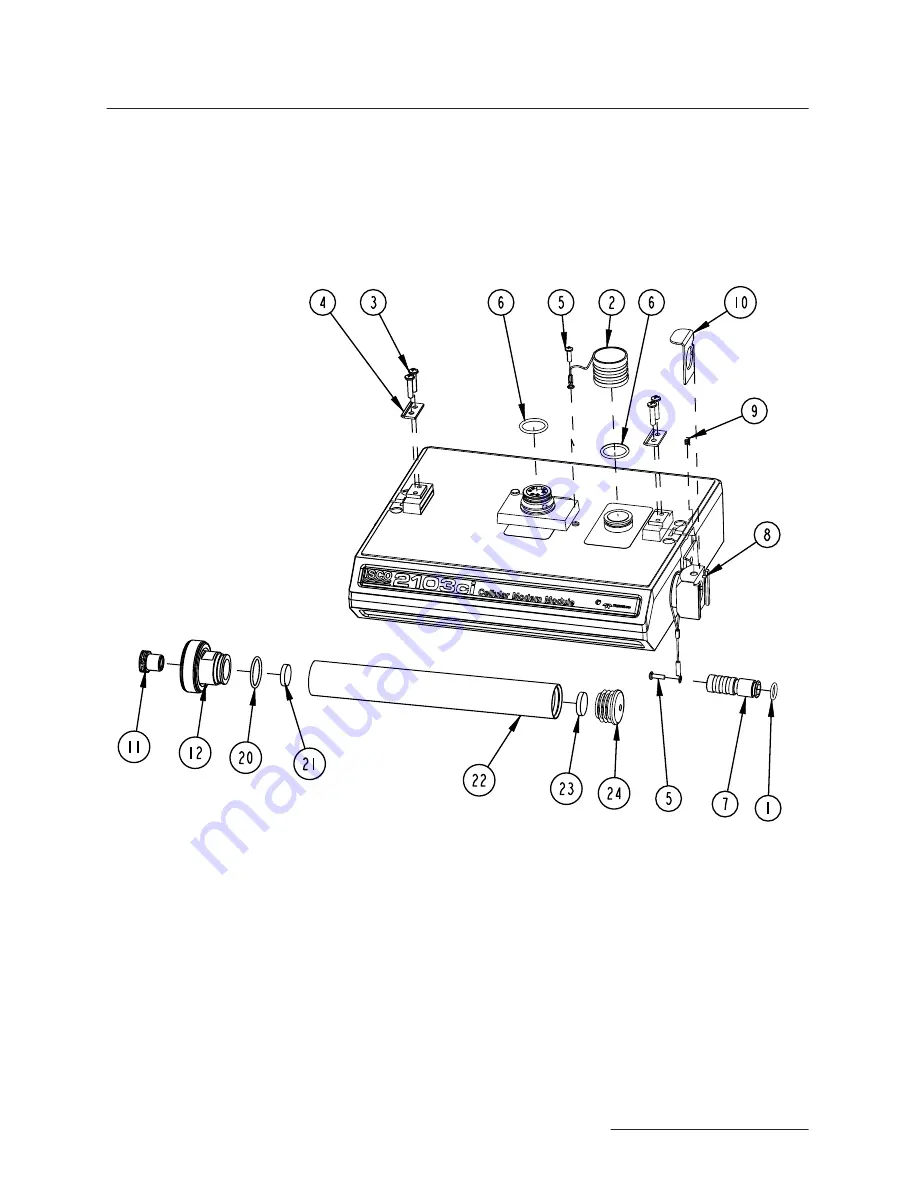 Teledyne 2103Ci Installation And Operation Manual Download Page 49