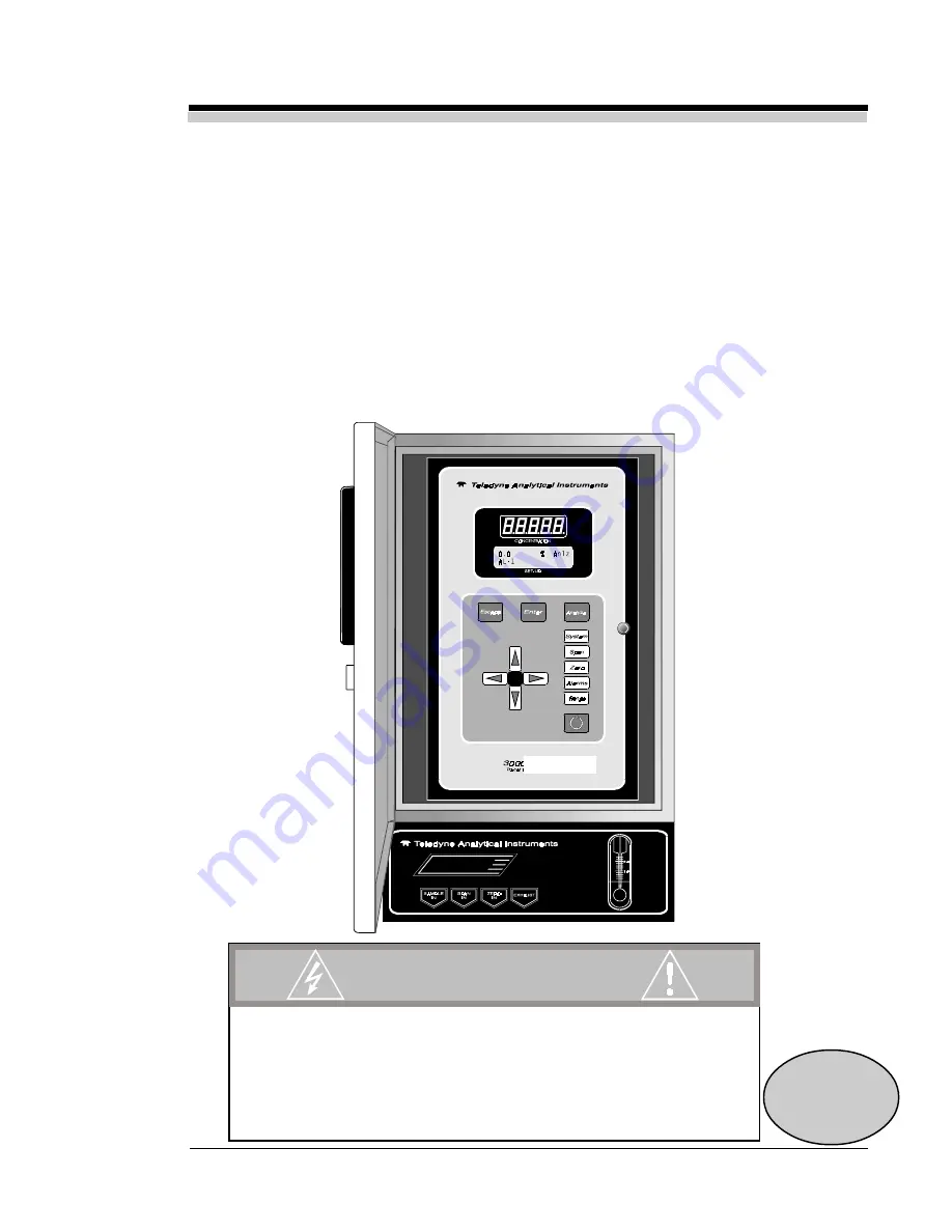 Teledyne 3000MB Operating Instructions Manual Download Page 1