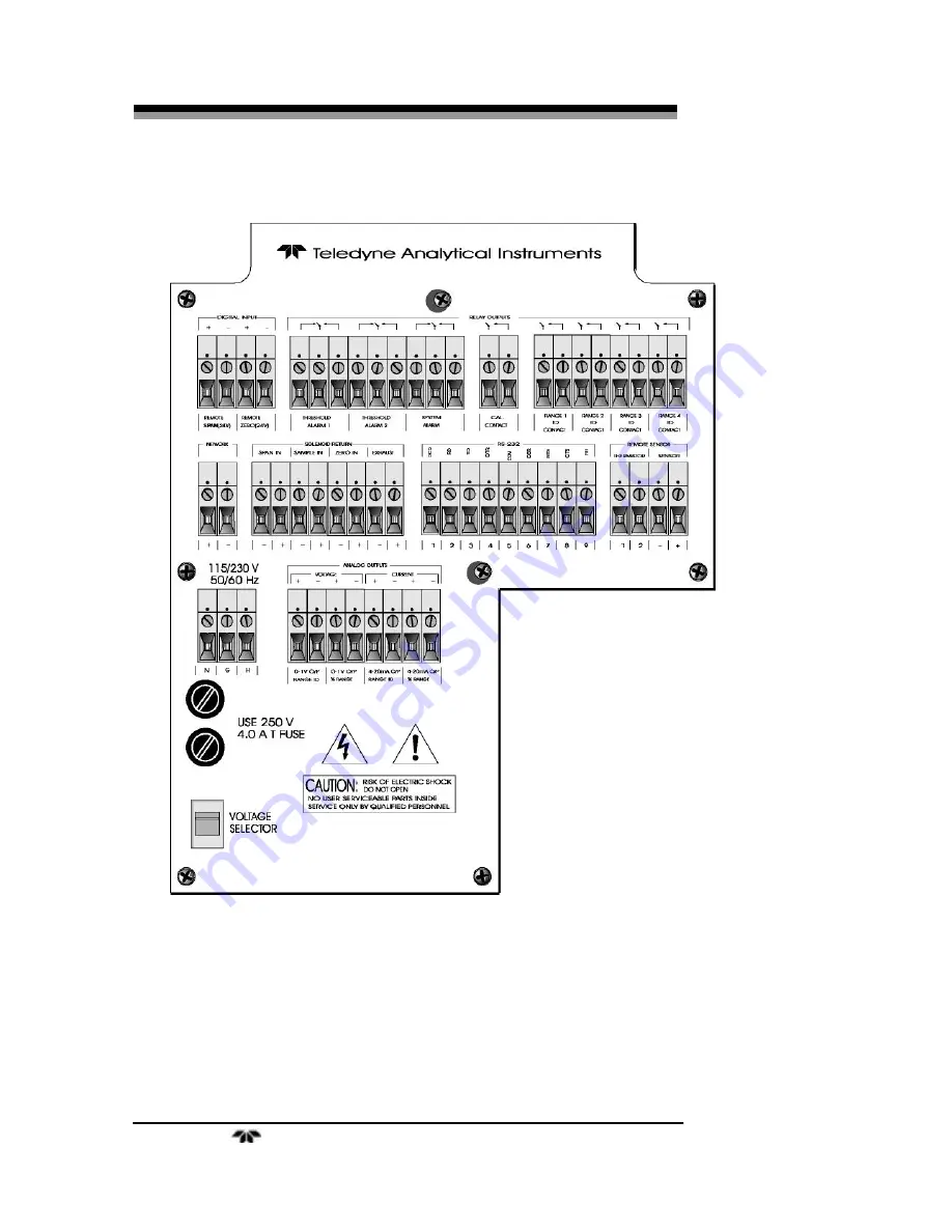 Teledyne 3000TB Operating Instructions Manual Download Page 23