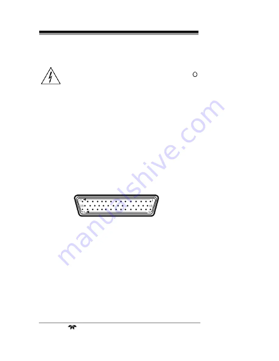 Teledyne 3000ZA-3X Operating Instructions Manual Download Page 30