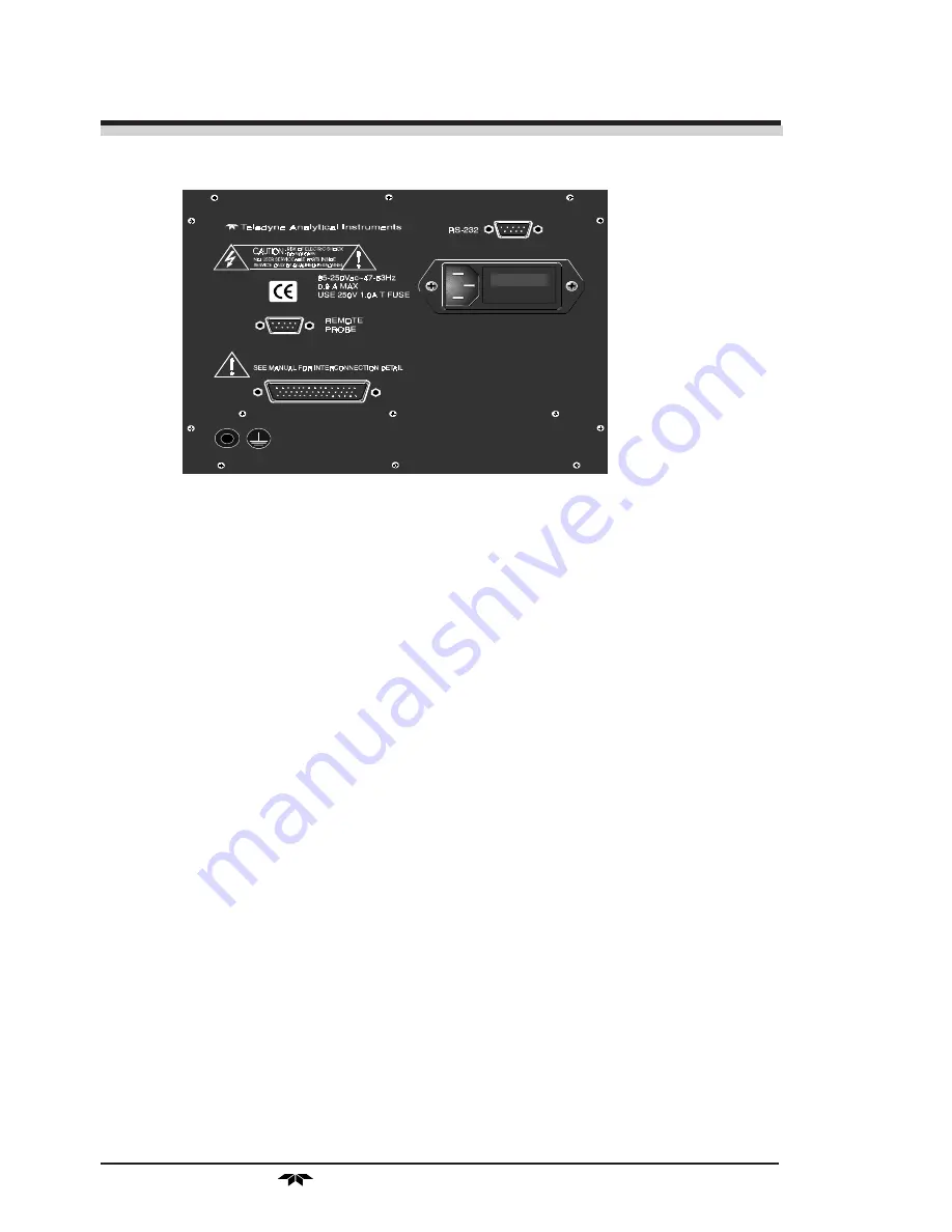 Teledyne 3010PAC Operating Instructions Manual Download Page 56