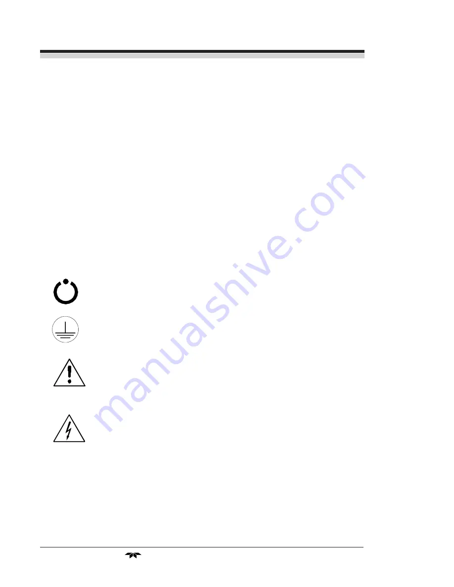 Teledyne 3010TAC Operating Instructions Manual Download Page 8