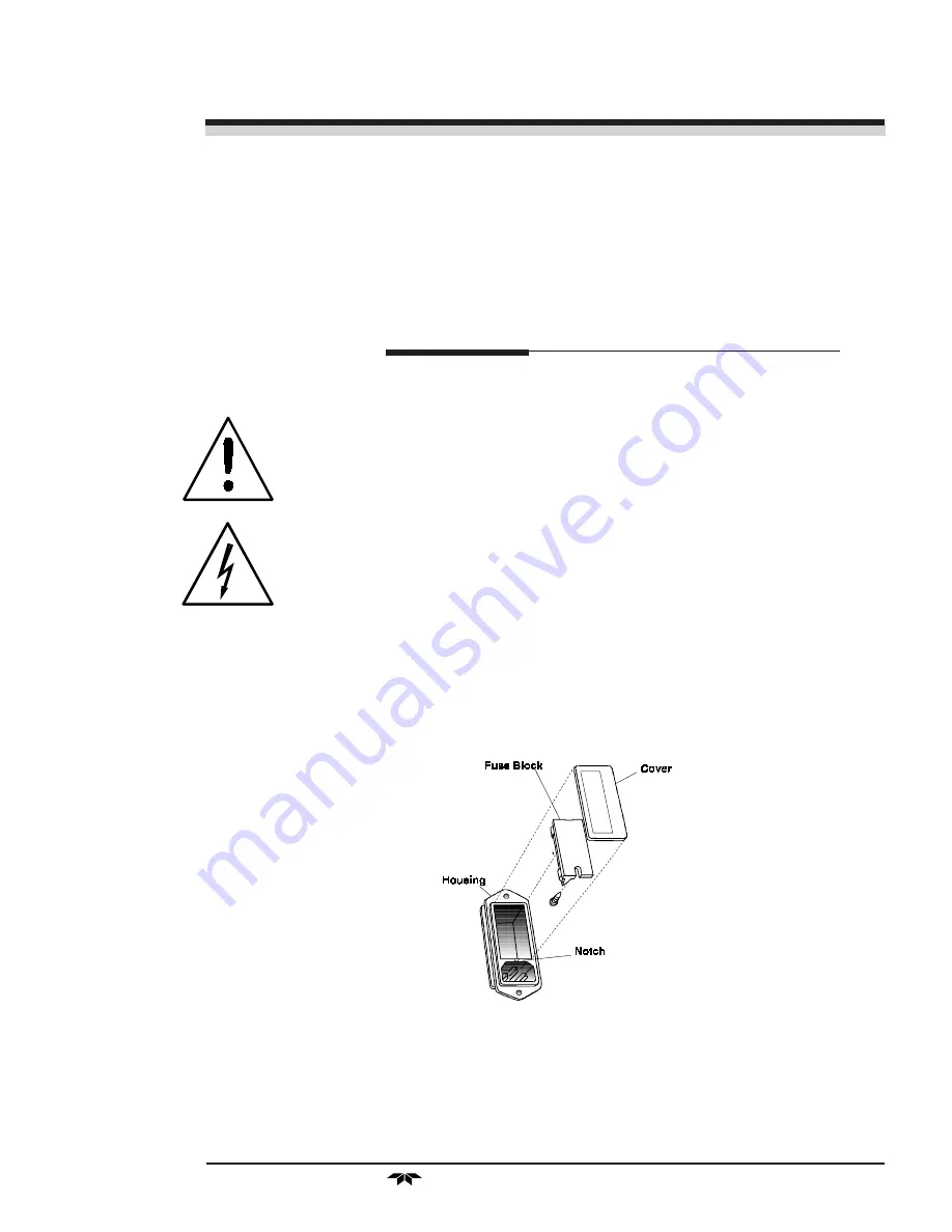 Teledyne 3010TAC Operating Instructions Manual Download Page 57