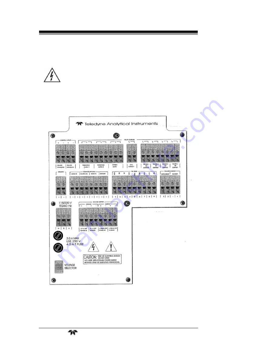 Teledyne 3020T Operating Instructions Manual Download Page 19