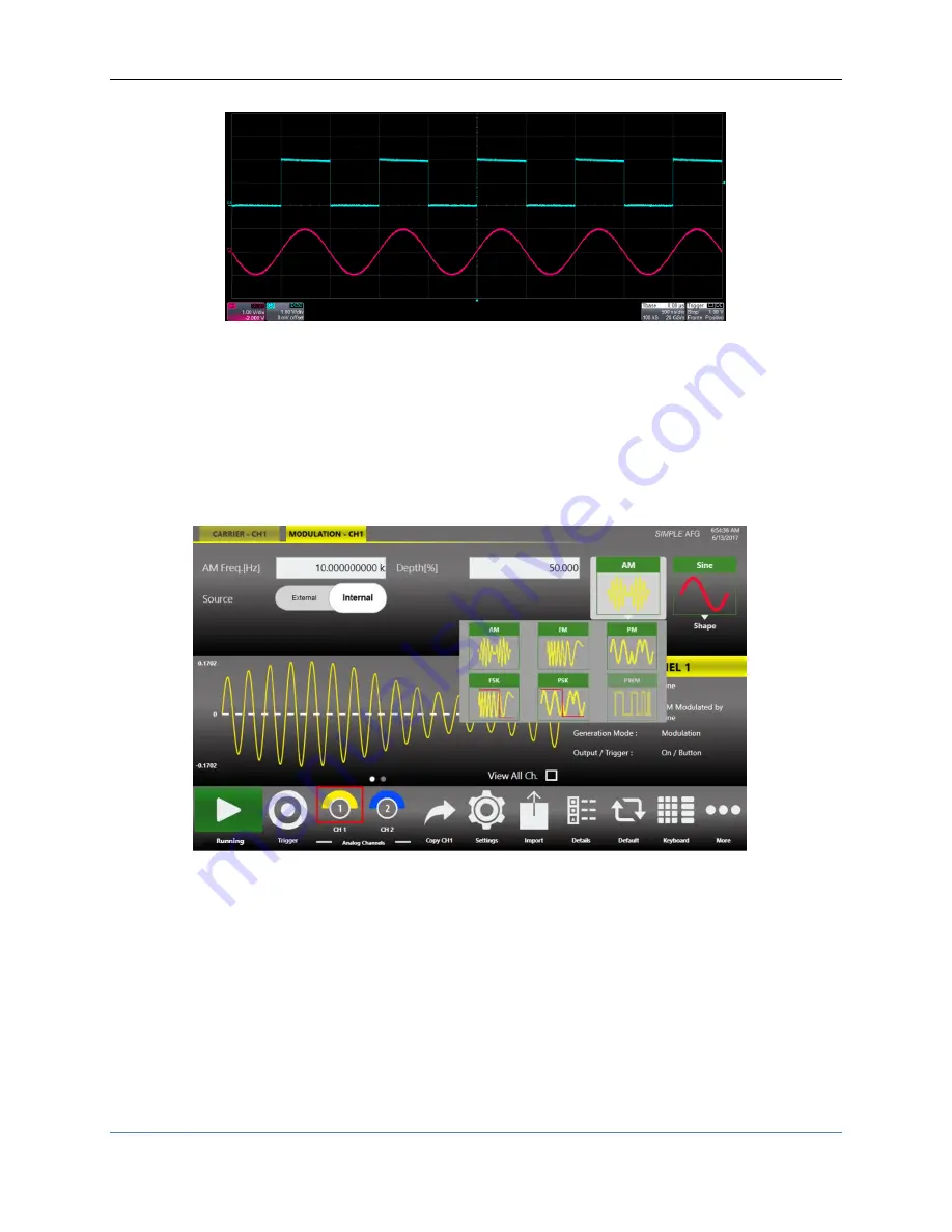 Teledyne T3AWG2152 Operator'S Manual Download Page 43