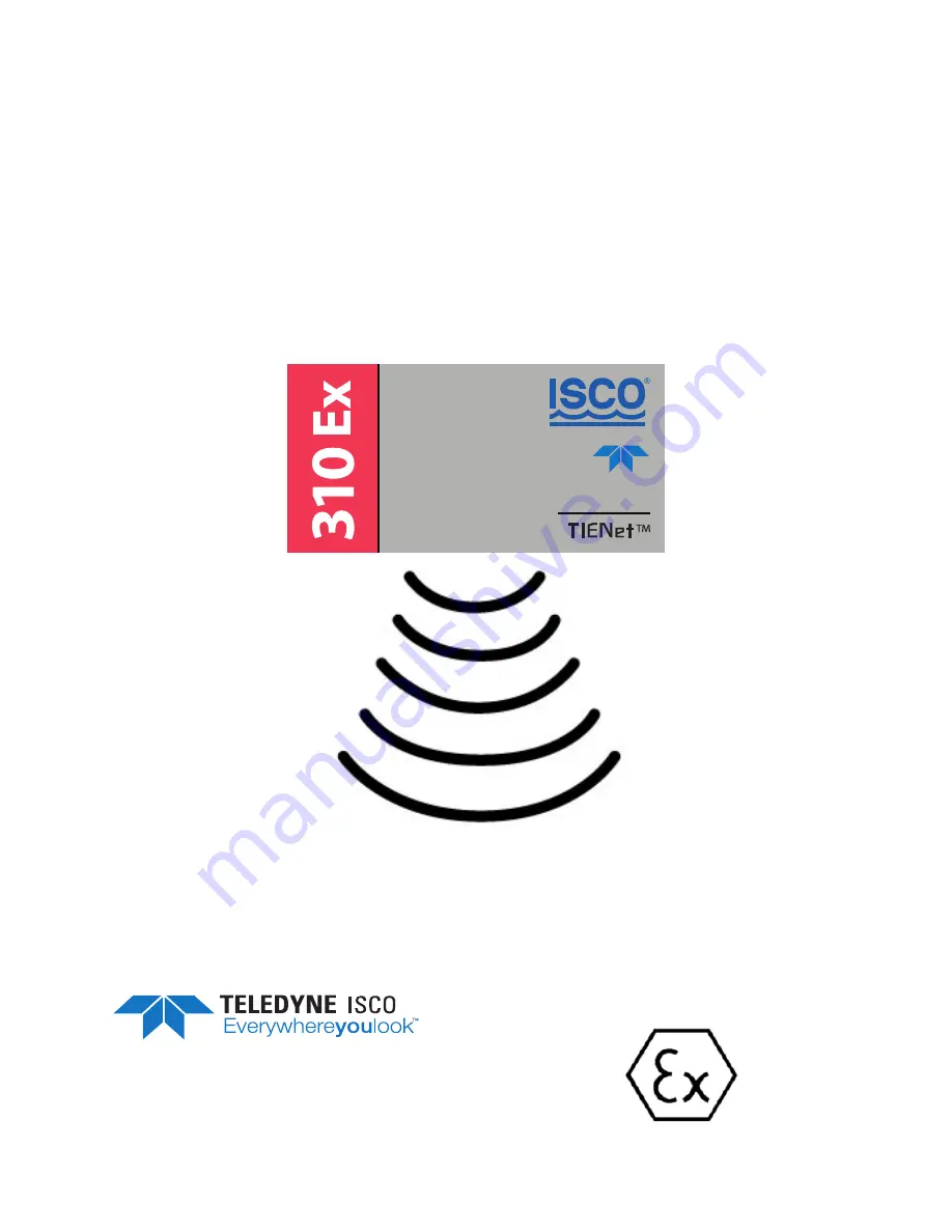 Teledyne TIENet 310 Ex Installation And Operation Manual Download Page 1