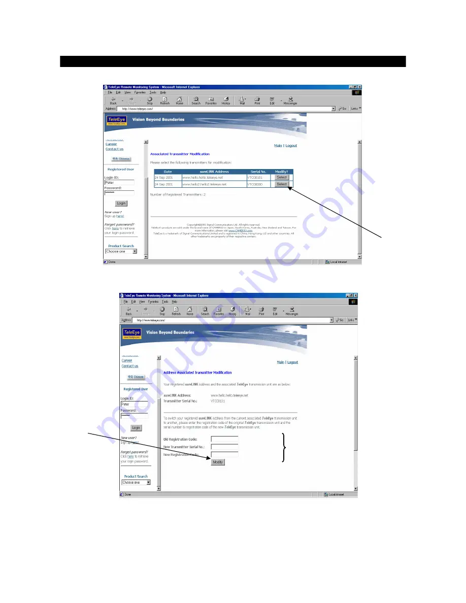 TeleEye III+ Installation Manual Download Page 23