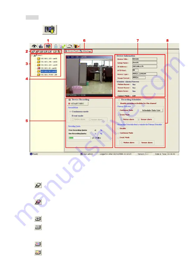 TeleEye NF620 Скачать руководство пользователя страница 73