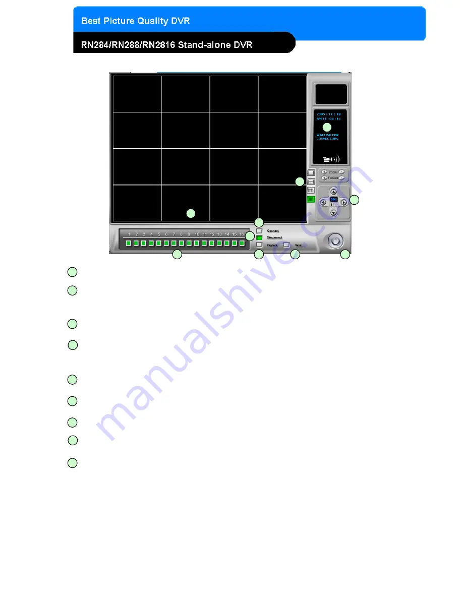 TeleEye RN2816 User Manual Download Page 41