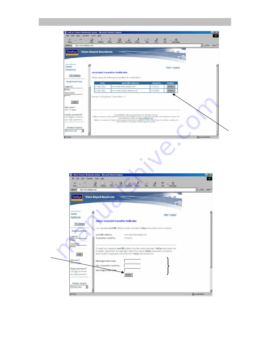 TeleEye RX504 Скачать руководство пользователя страница 27