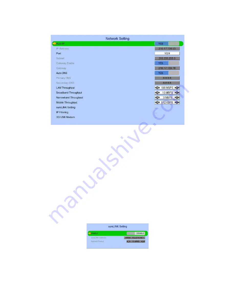 TeleEye RX800 Series User Manual Lite Download Page 42