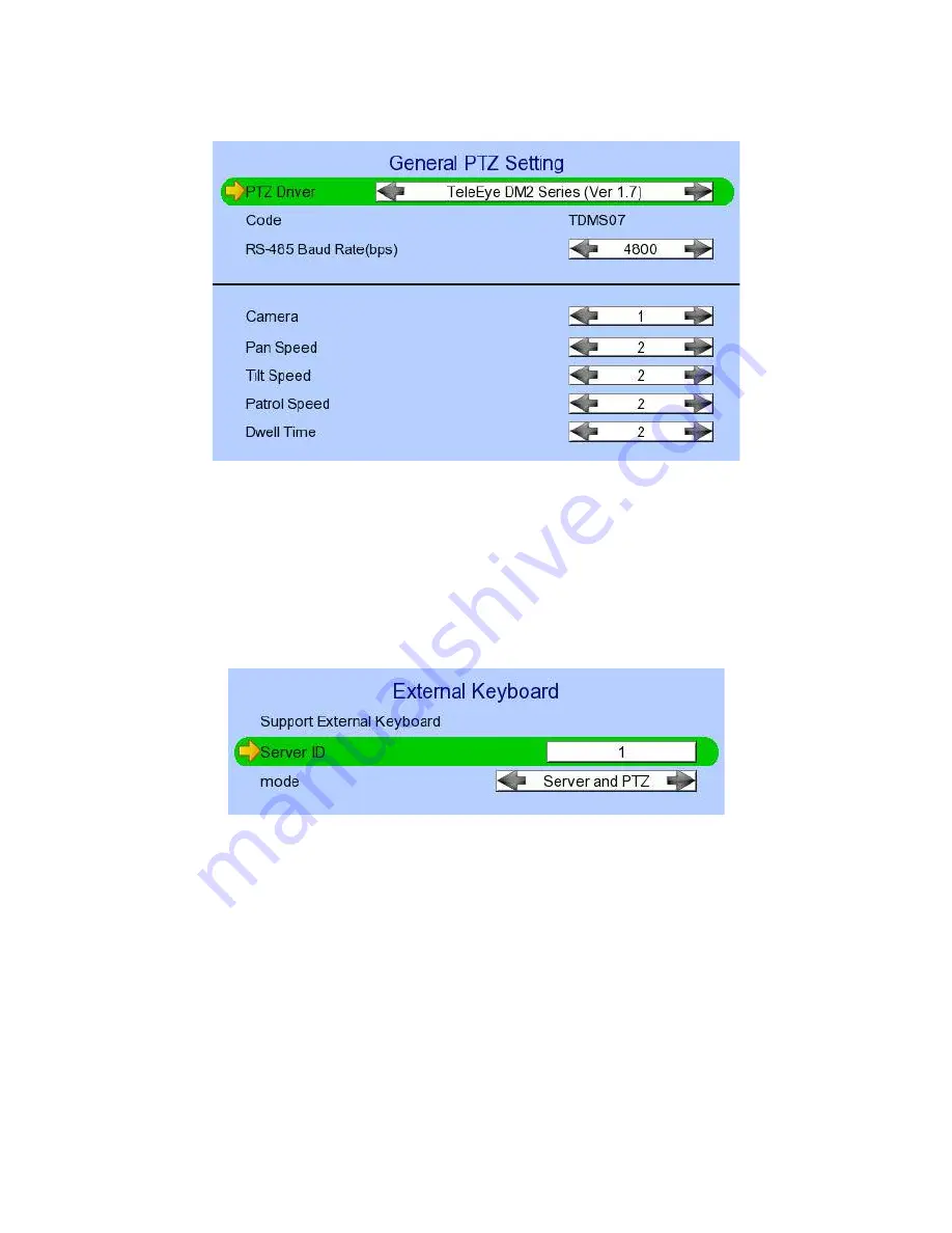 TeleEye RX800 Series User Manual Lite Download Page 83