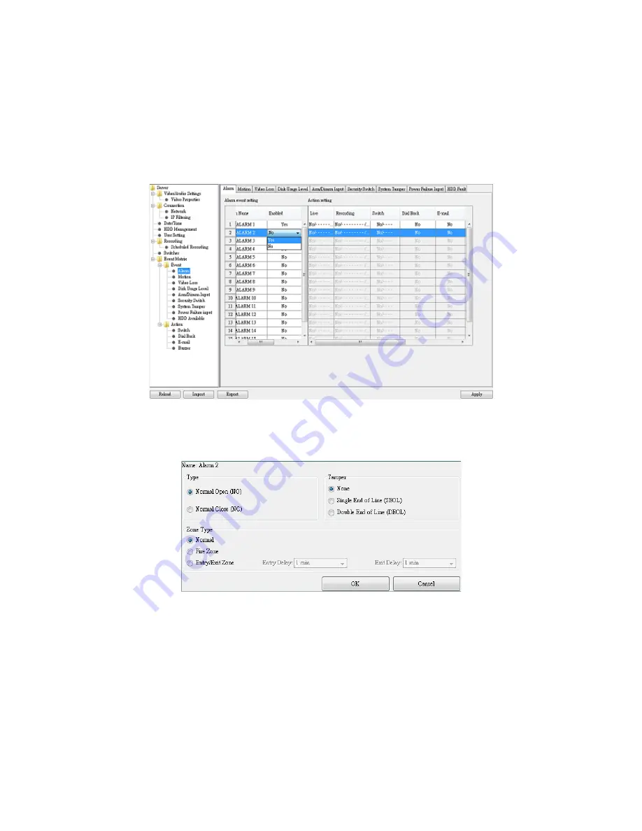 TeleEye RX800 Series User Manual Lite Download Page 140