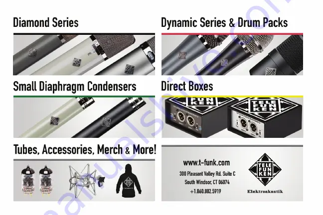 Telefunken Alchemy Series Product Manual Download Page 9