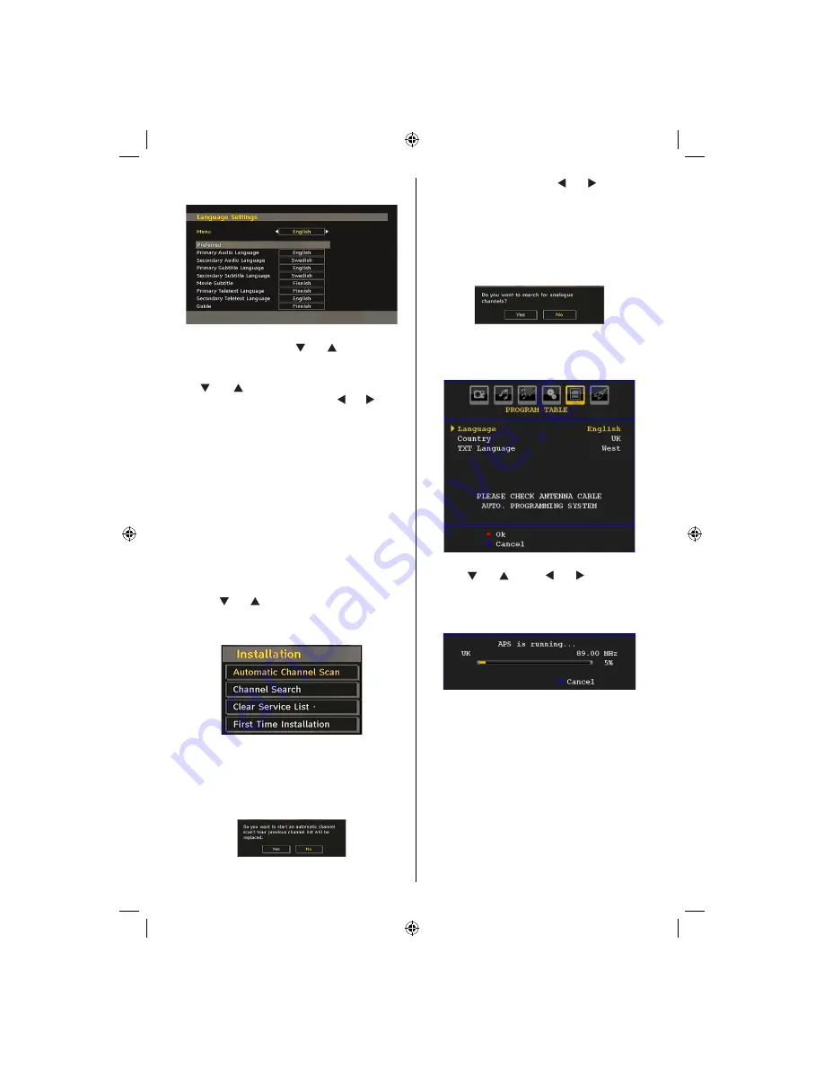 Telefunken T22R900 Instruction Manual Download Page 56