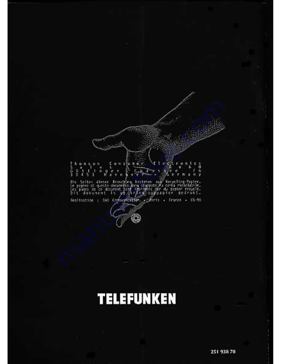 Telefunken T7068TL Скачать руководство пользователя страница 29