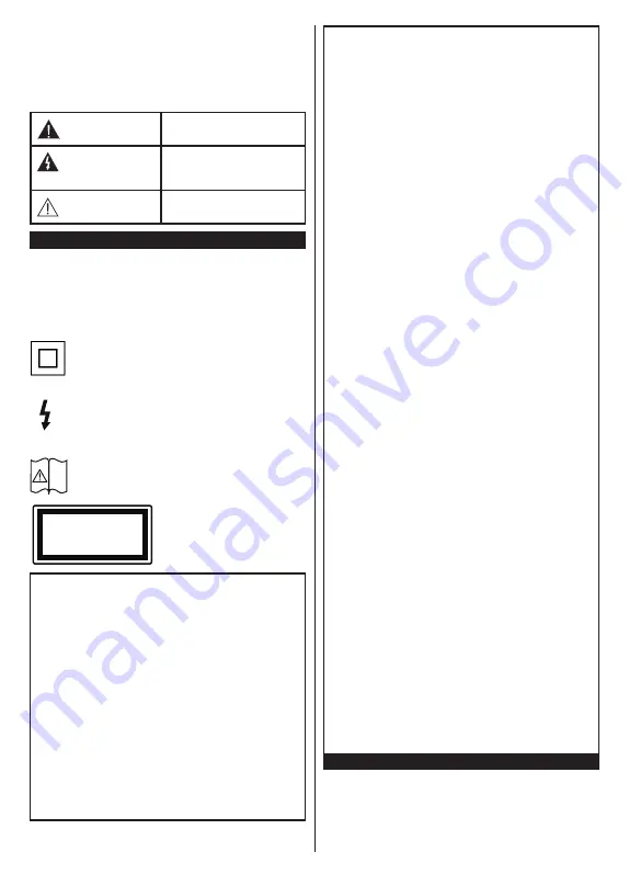 Telefunken TE24550S27YXD Operating Instructions Manual Download Page 3