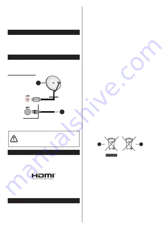 Telefunken TE24550S27YXD Operating Instructions Manual Download Page 25