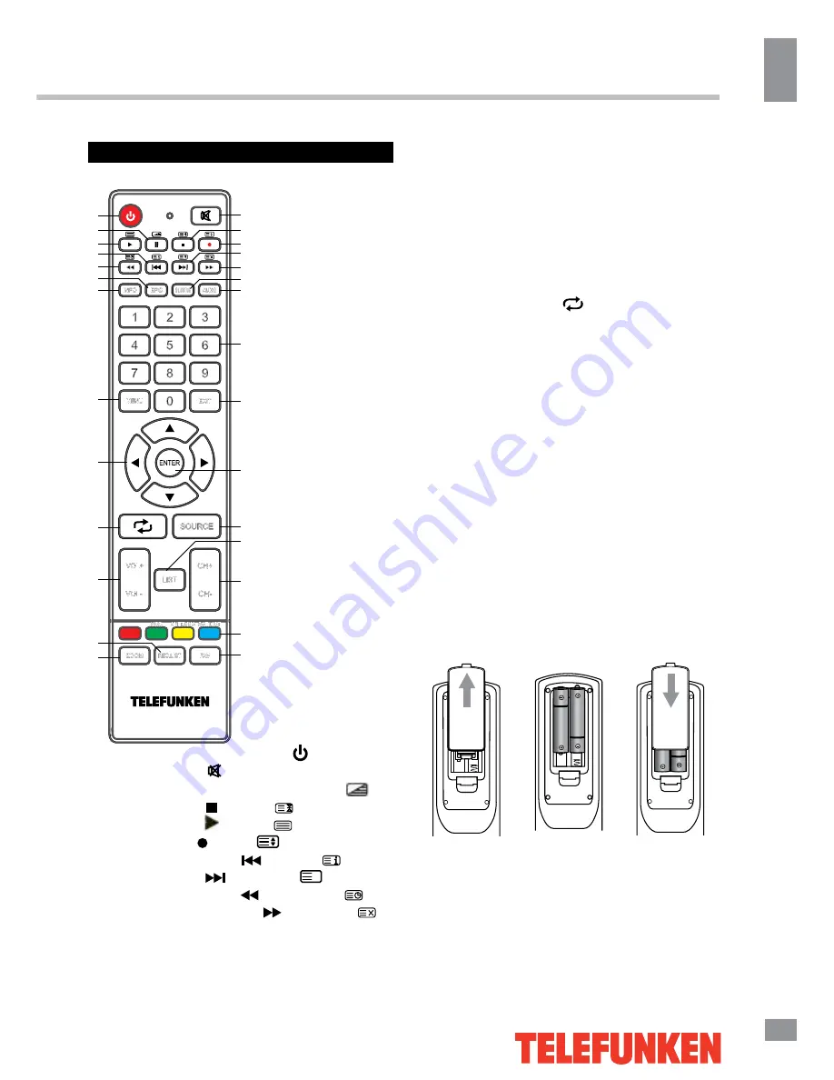 Telefunken TF-LED32S22T2 Instruction Manual Download Page 25