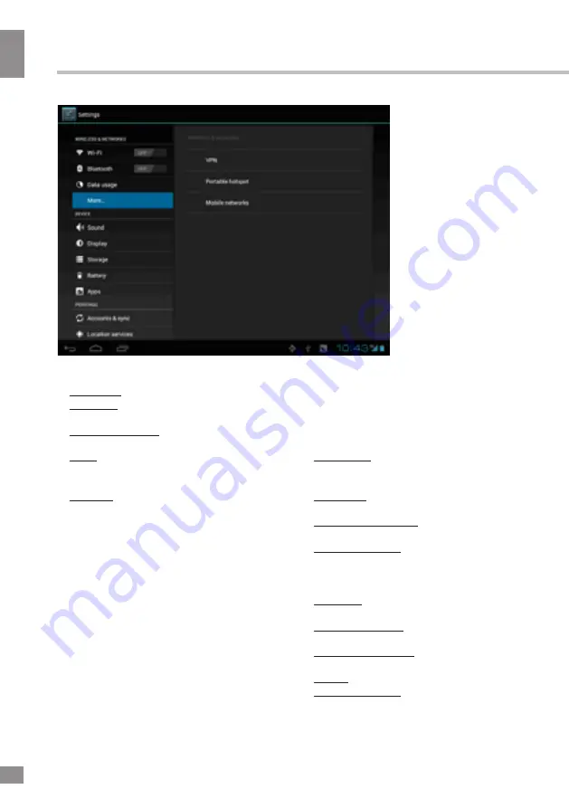 Telefunken TF-MID1002G Instruction Manual Download Page 12