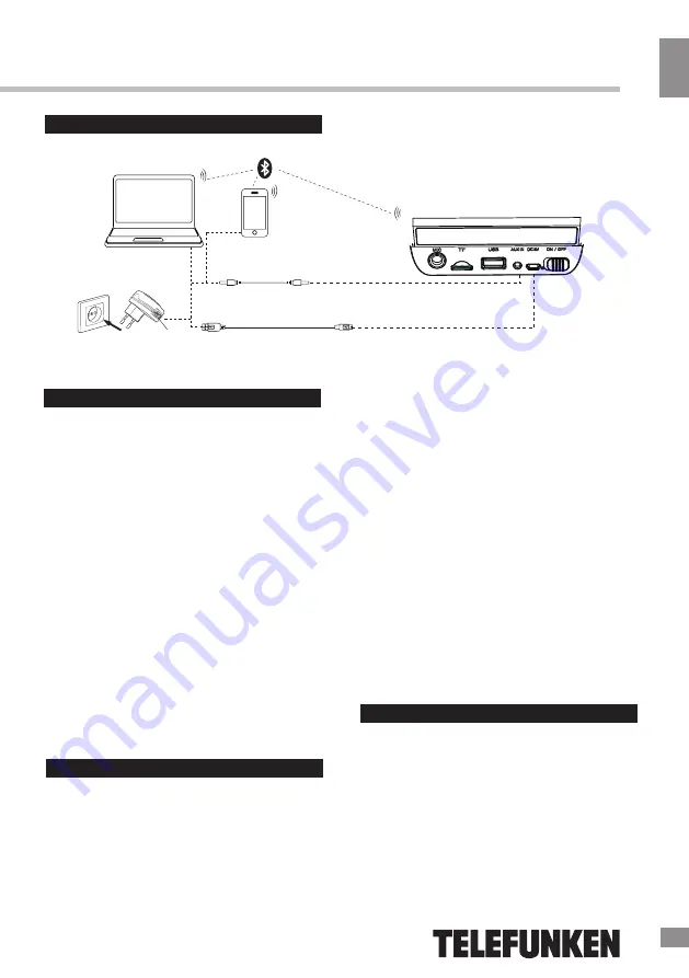 Telefunken TF-PS2206 Instruction Manual Download Page 9