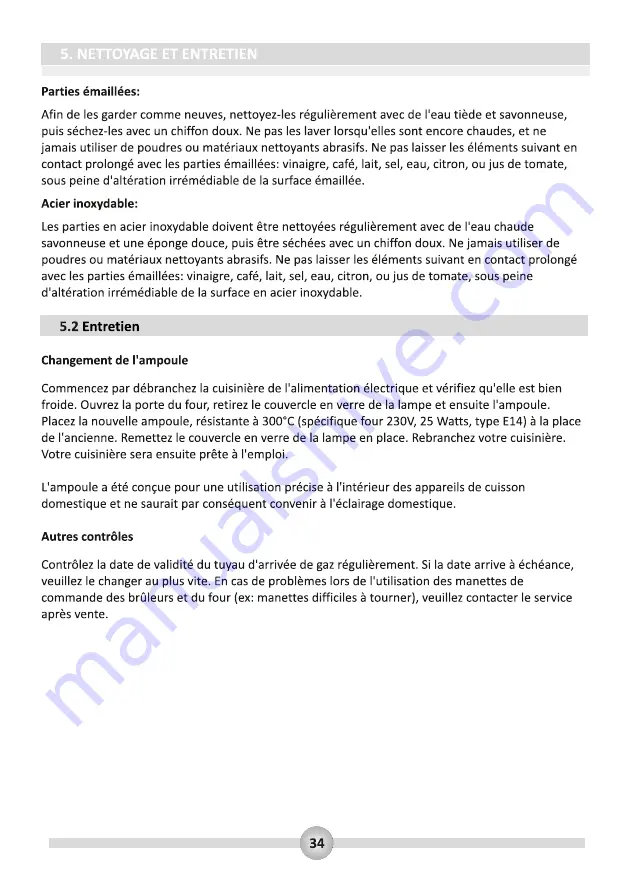 Telefunken TK66M5GEFEX Usage And Installation Manual Download Page 36