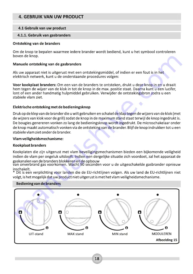 Telefunken TK66M5GEFEX Usage And Installation Manual Download Page 62