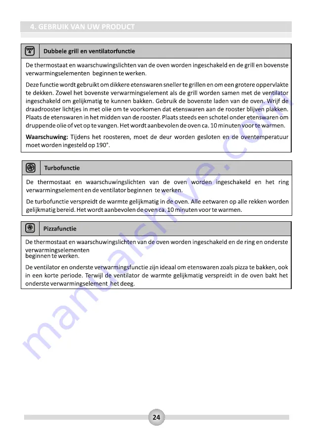 Telefunken TK66M5GEFEX Usage And Installation Manual Download Page 68