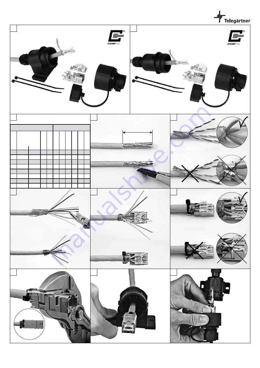 Telegärtner STX V1 Скачать руководство пользователя страница 1