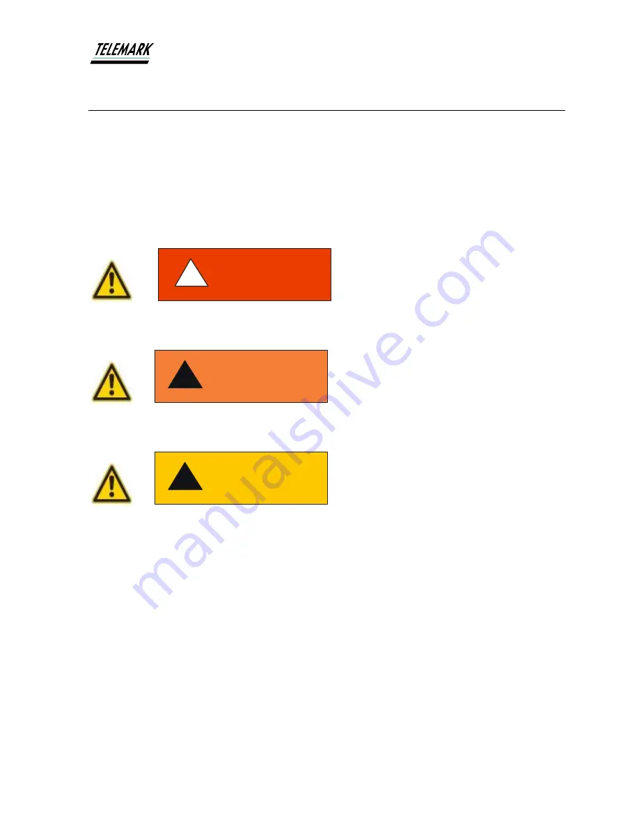 Telemark DIGITAL SWEEP Instruction Manual Download Page 8