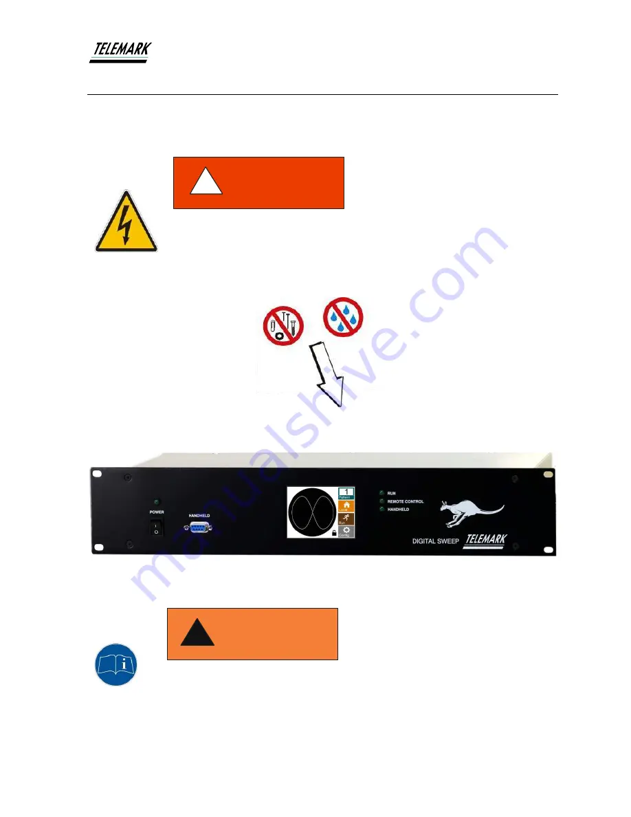 Telemark DIGITAL SWEEP Instruction Manual Download Page 9